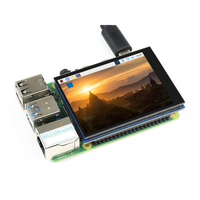 2.8" Capacitive IPS LCD Touchscreen for Raspberry Pi (480×640) by Waveshare - The Pi Hut