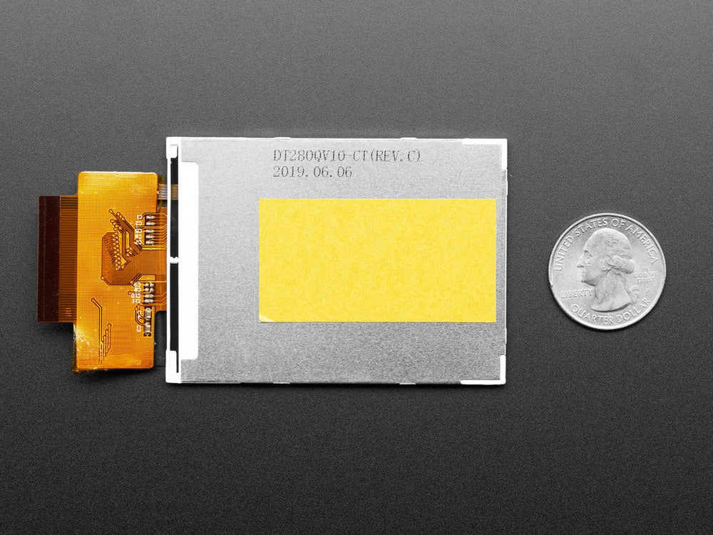 2.8" TFT Display - 240x320 with Capacitive Touchscreen by The Pi Hut - The Pi Hut