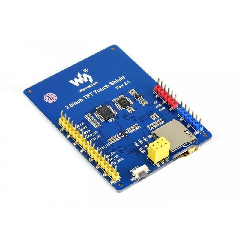2.8" Touch LCD Shield for Arduino by Waveshare - The Pi Hut