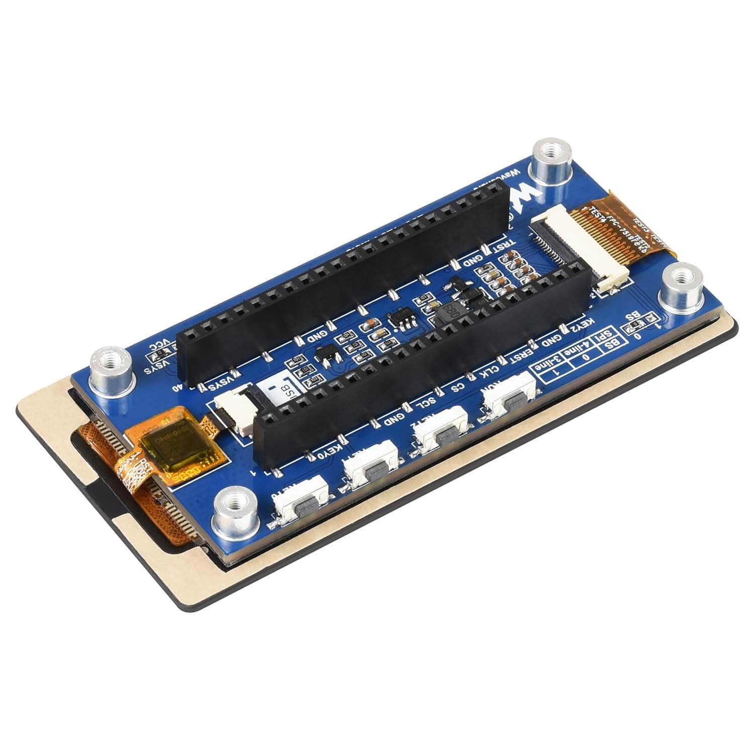 2.9" Touchscreen E-Paper Display Module for Raspberry Pi Pico (296×128) (Black/White) by Waveshare - The Pi Hut