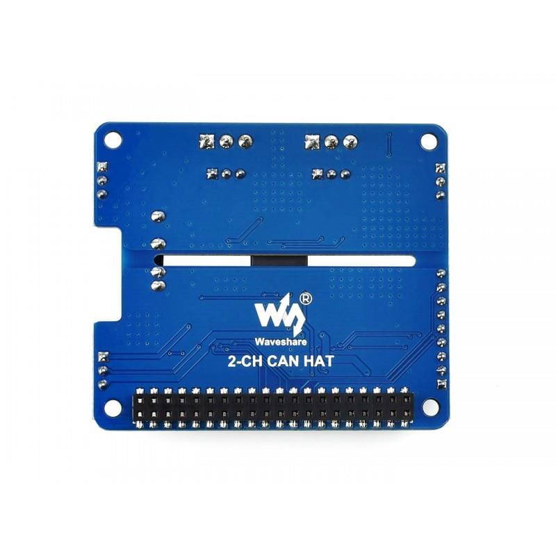 2-Channel Isolated CAN HAT for Raspberry Pi by Waveshare - The Pi Hut