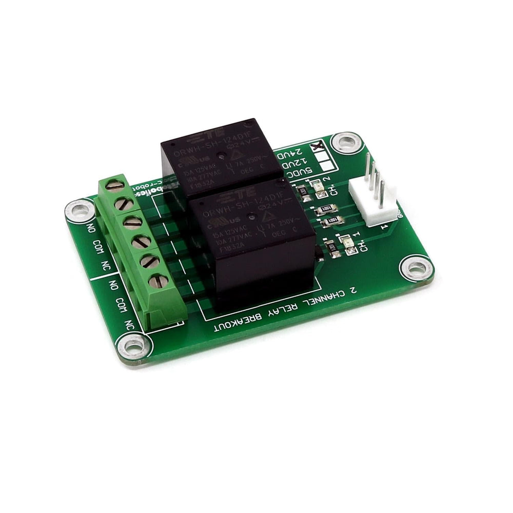 2 Channel Relay Breakout – 24V - The Pi Hut