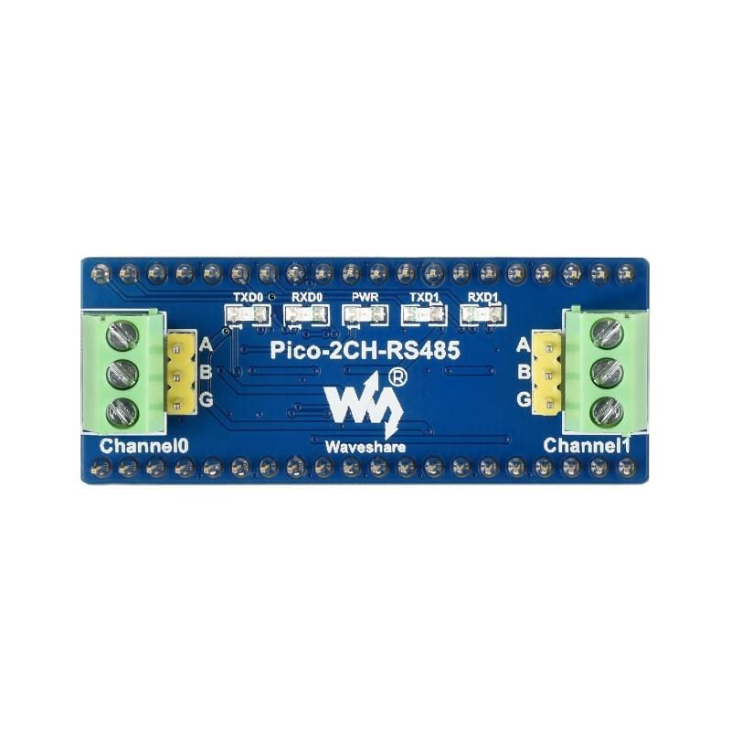2-Channel RS485 Module for Raspberry Pi Pico by Waveshare - The Pi Hut