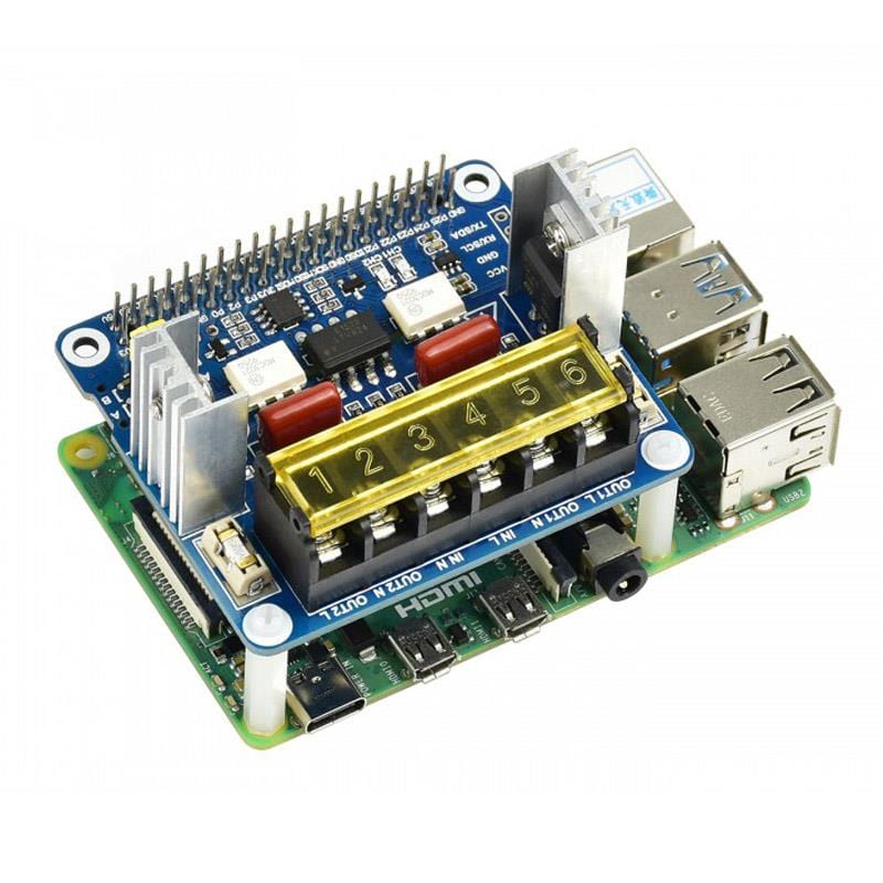 2-Channel Triac HAT for Raspberry Pi by Waveshare - The Pi Hut
