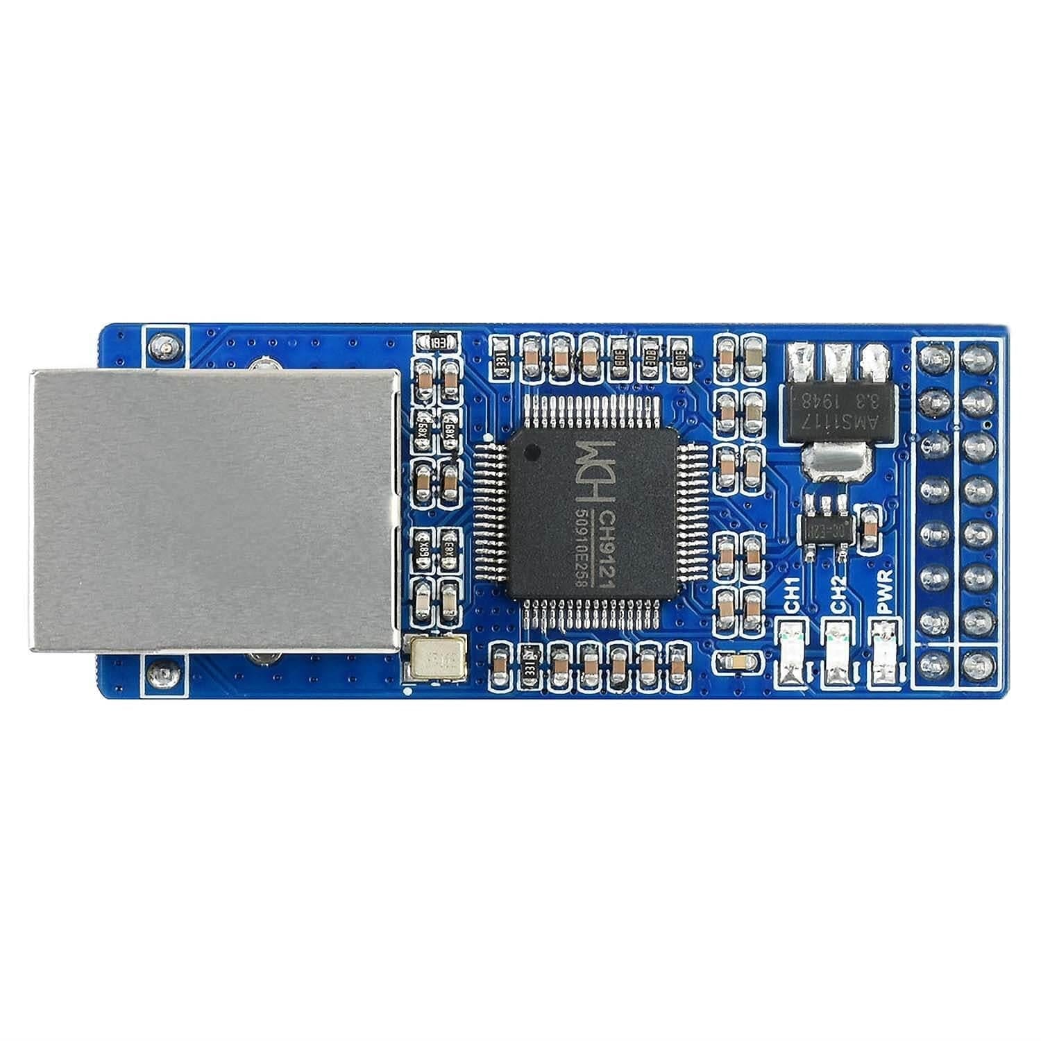 2-Channel UART to Ethernet Converter (CH9121) by Waveshare - The Pi Hut