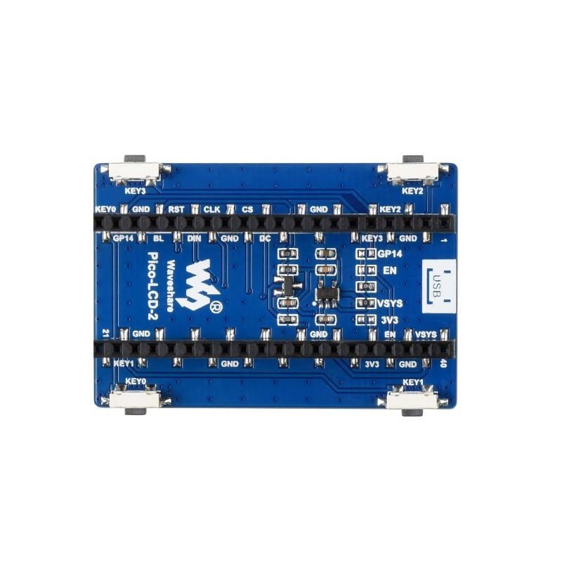 2" IPS LCD Display for Raspberry Pi Pico (320x240) by Waveshare - The Pi Hut