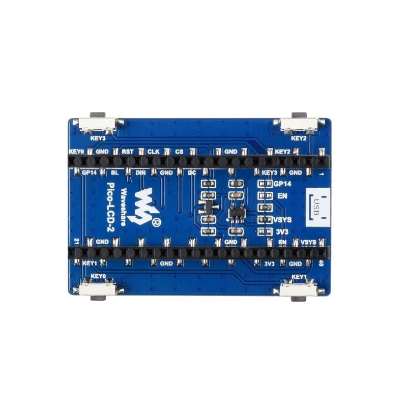 2" IPS LCD Display for Raspberry Pi Pico (320x240) - The Pi Hut