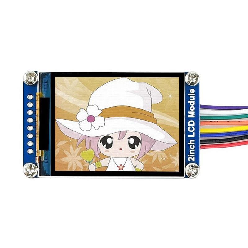 2" IPS LCD Display Module (240x320) by Waveshare - The Pi Hut