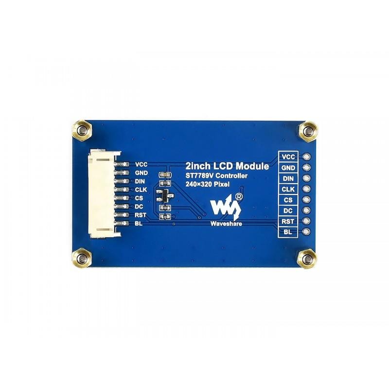 2" IPS LCD Display Module (240x320) by Waveshare - The Pi Hut