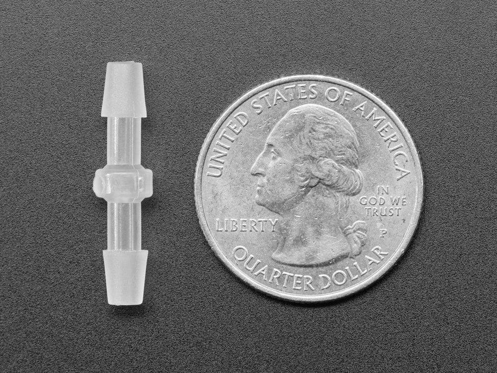 2-Prong Barbed Fitting Connector for Silicone Tubing - 5-pack by The Pi Hut - The Pi Hut