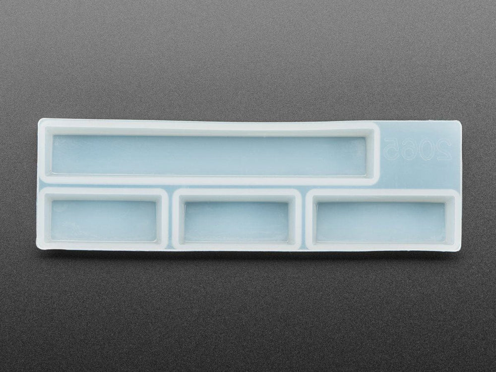 2 x 2.25U, 1 x 2.75U and Space Bar Keycap Mold (MX Compatible Switches) by The Pi Hut - The Pi Hut