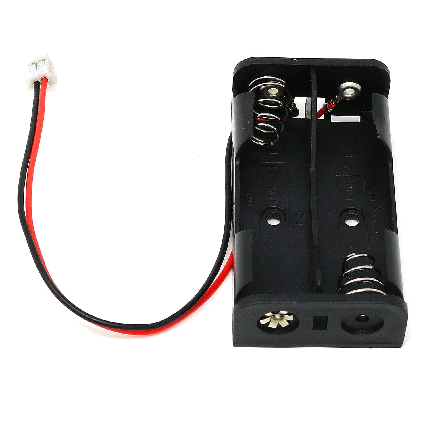 2 x AA Open Battery Holder with JST PH Connector by The Pi Hut - The Pi Hut