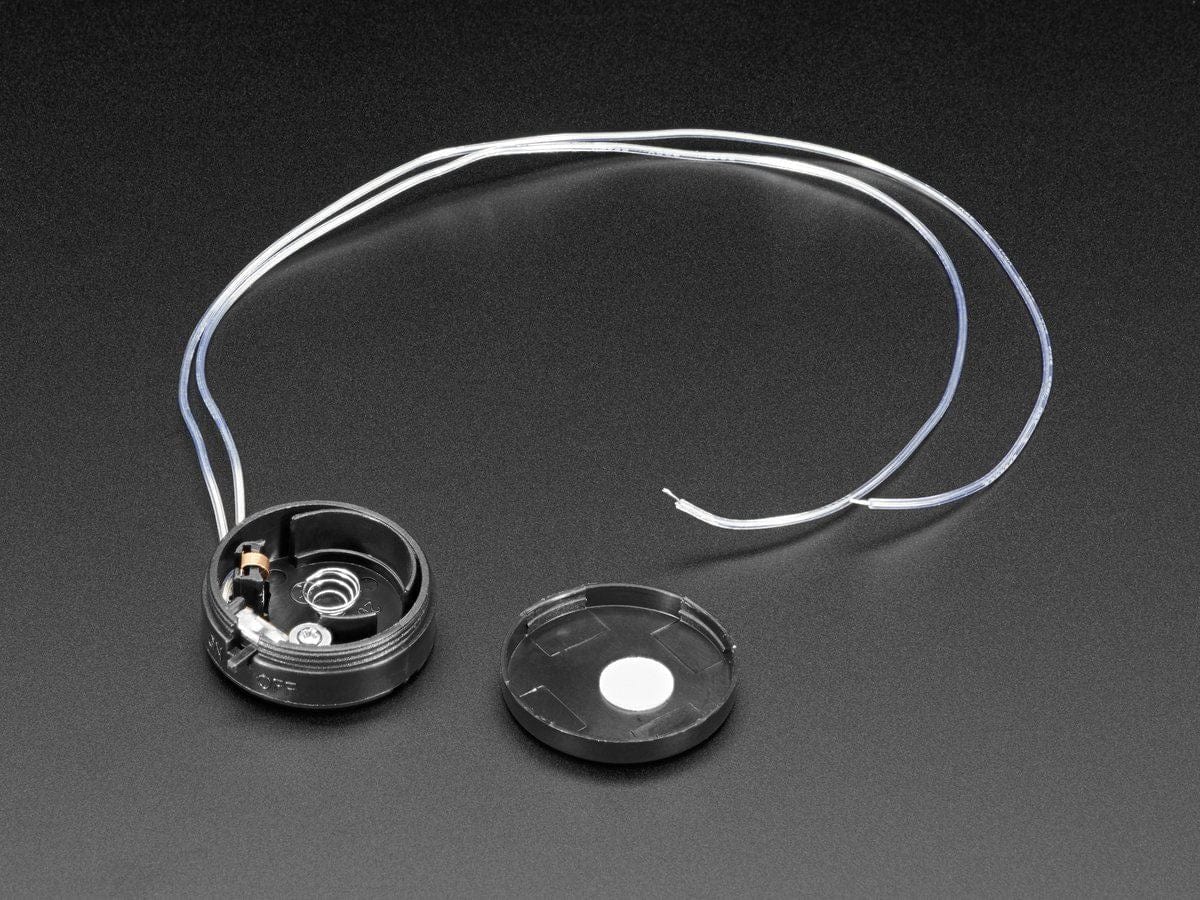 2 x CR2032 Coin Cell Battery Box w/ On-Off Switch & Plain Wires by The Pi Hut - The Pi Hut