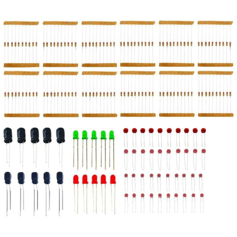 20-in-1 Basic Components Pack by Seeed - The Pi Hut