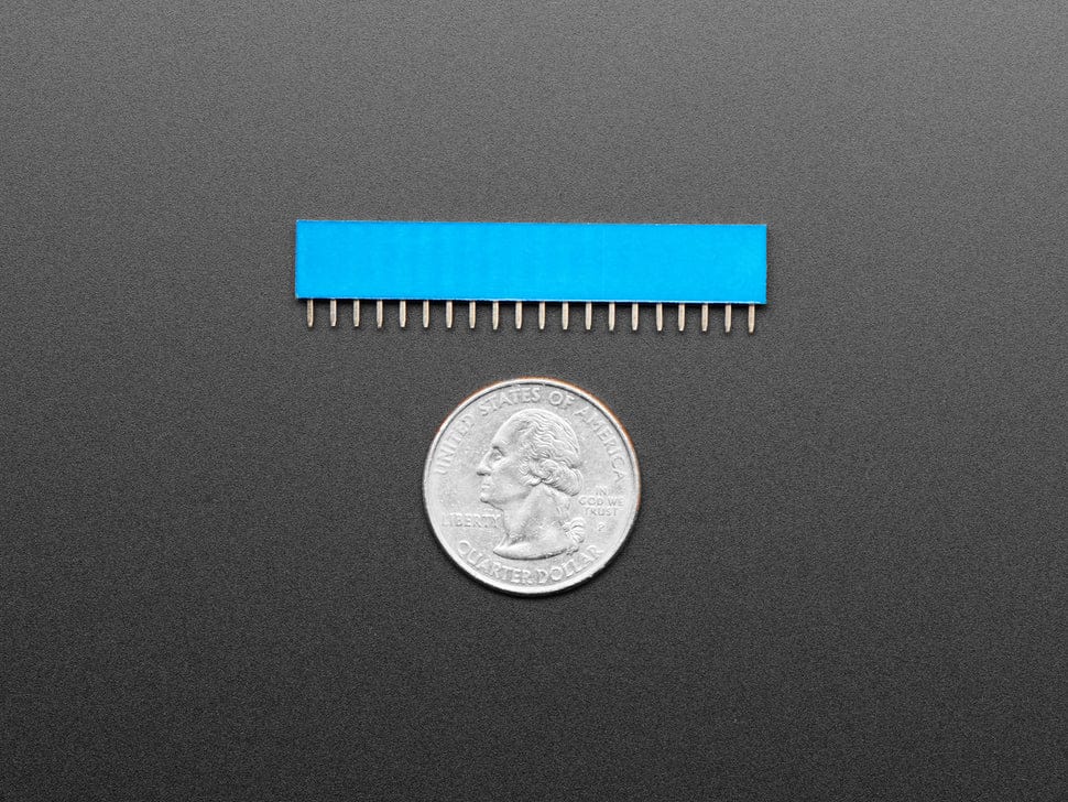 20-pin 0.1" Female Headers - Rainbow Color Mix - 5 pack by The Pi Hut - The Pi Hut