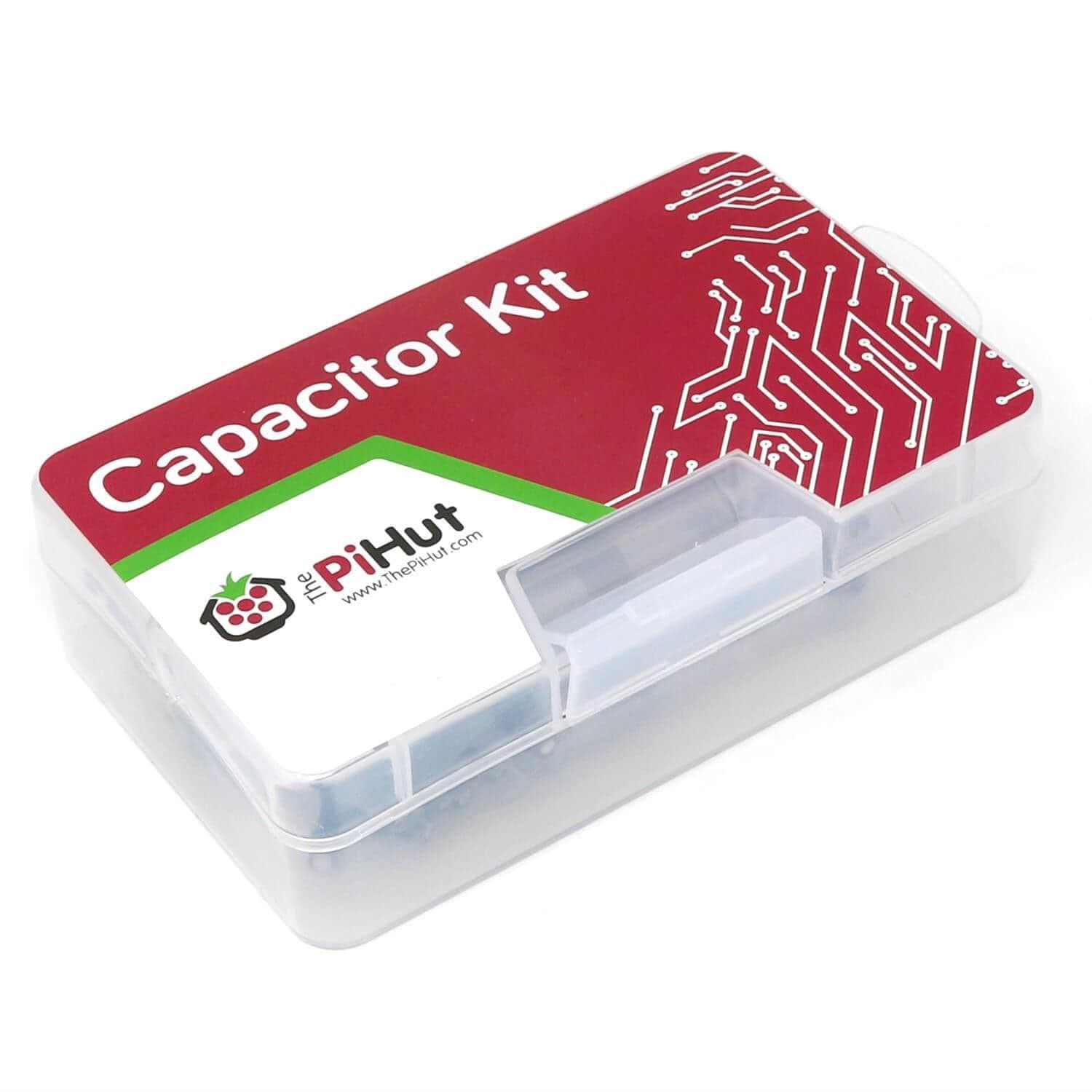 200-Piece Ultimate Capacitor Kit by The Pi Hut - The Pi Hut