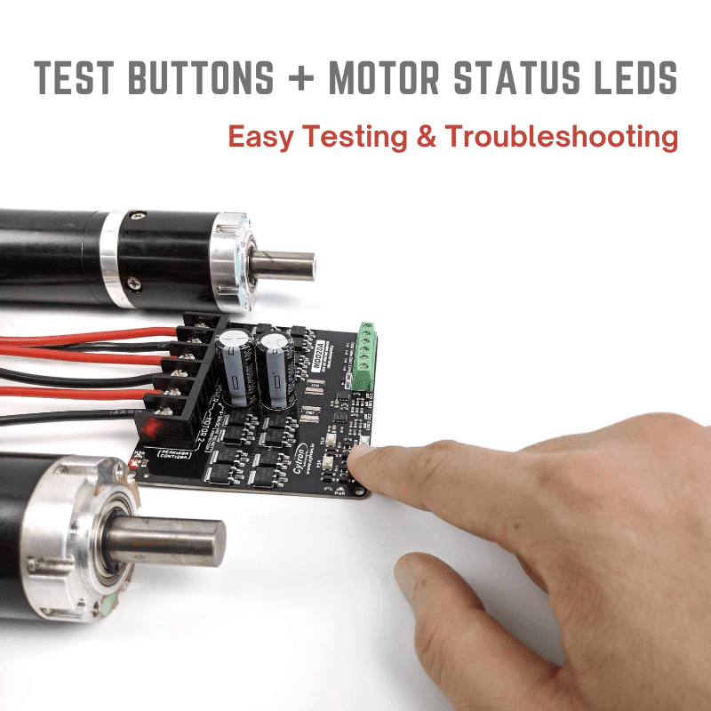 20A 6V-30V 2-Channel DC Motor Driver by Cytron - The Pi Hut