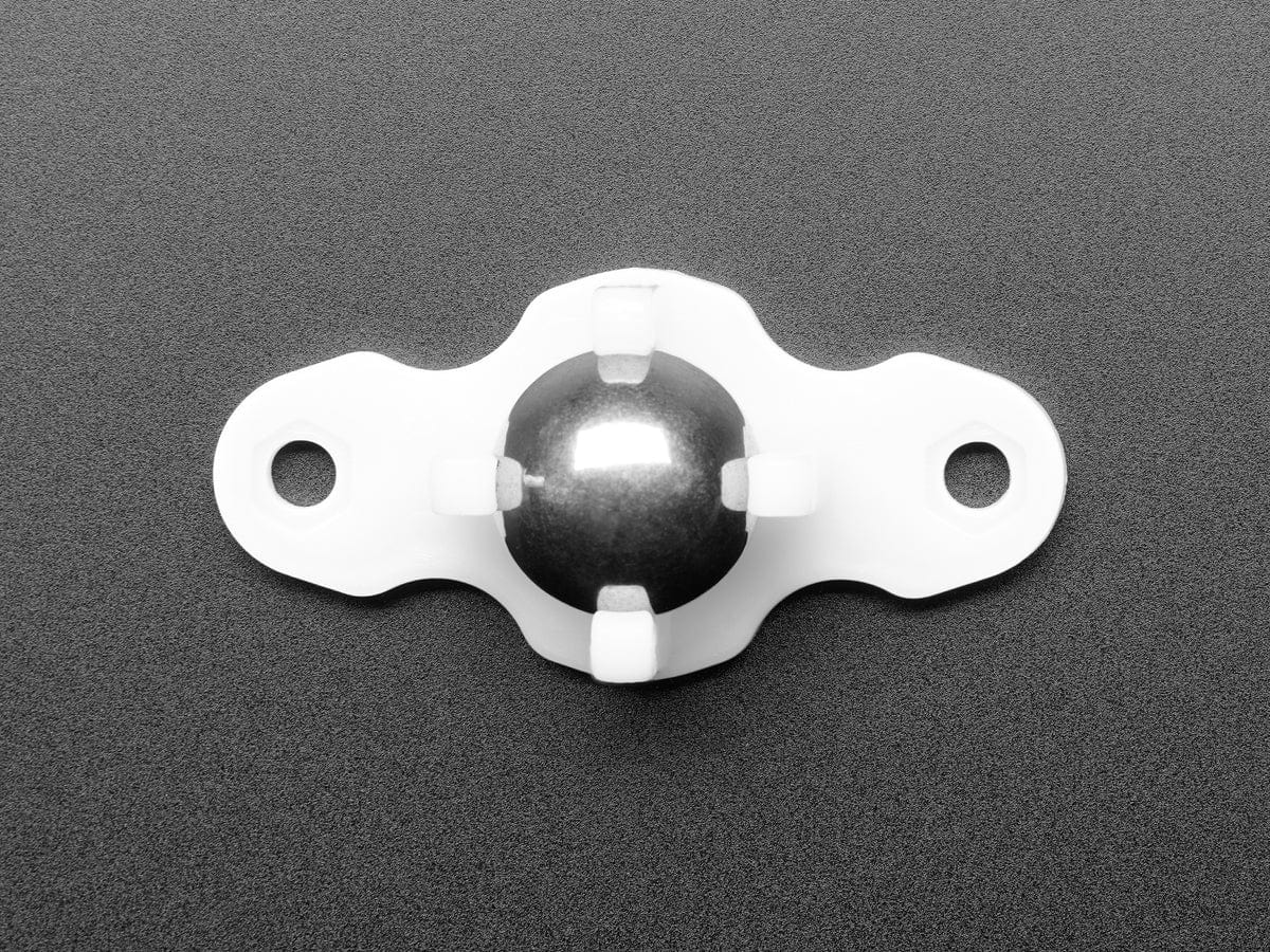 20mm Height Metal Caster Bearing Wheel by The Pi Hut - The Pi Hut