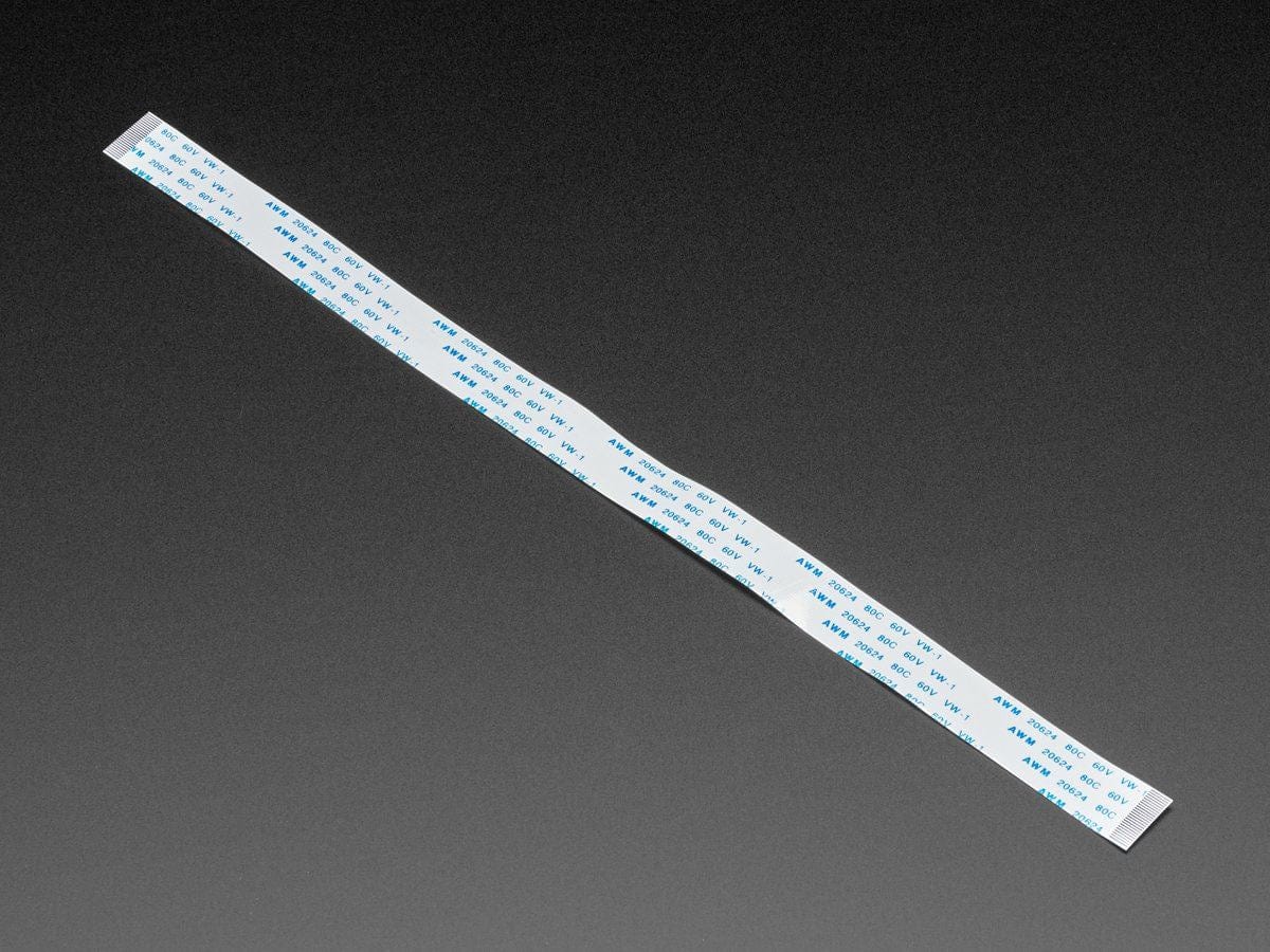 24-pin eInk / ePaper Extension Cable 0.5mm Pitch - 25cm Long by The Pi Hut - The Pi Hut