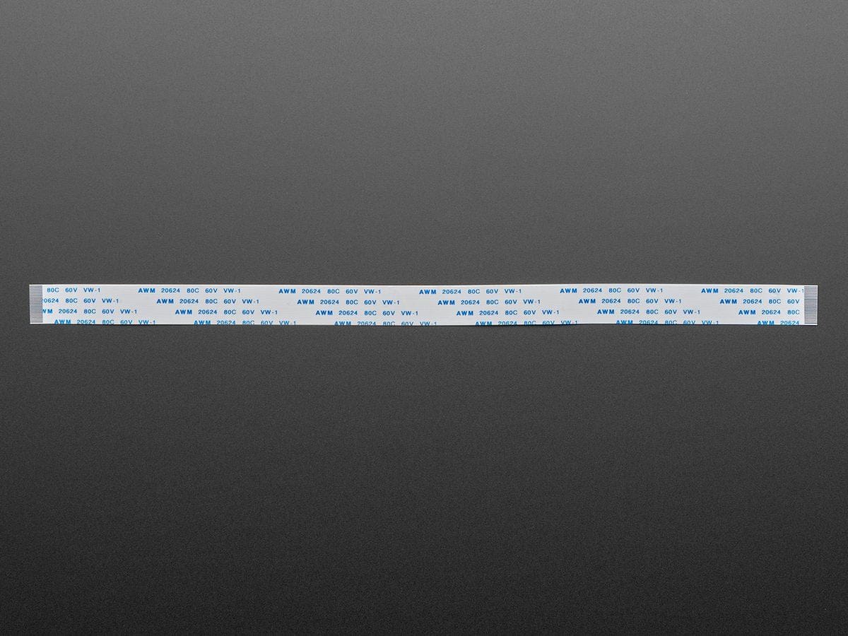 24-pin eInk / ePaper Extension Cable 0.5mm Pitch - 25cm Long by The Pi Hut - The Pi Hut