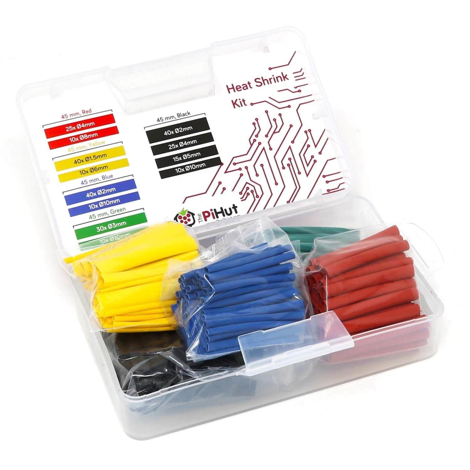 265-Piece Ultimate Heat Shrink Kit by The Pi Hut - The Pi Hut
