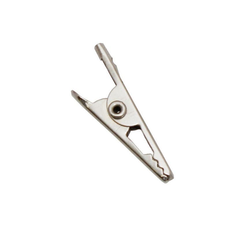 28mm Crocodile Clips, pack of 50 by Kitronik - The Pi Hut