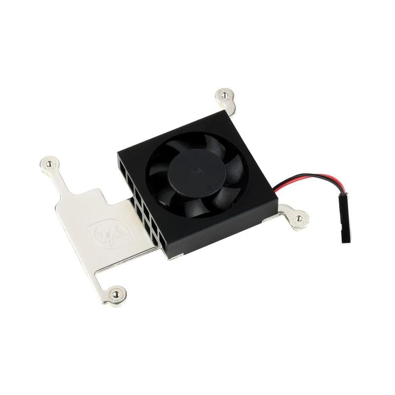 Low-Profile Cooling Fan & Bracket for Raspberry Pi by Waveshare - The Pi Hut