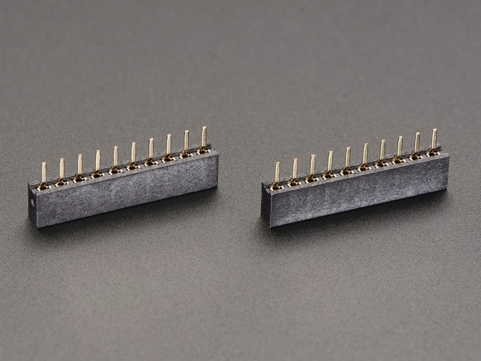 2mm 10 pin Socket Headers (for XBee) - Pack of 2 by The Pi Hut - The Pi Hut