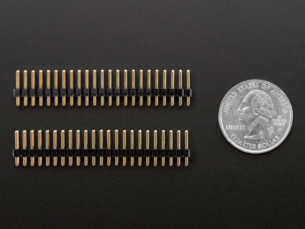 2x23 Male Headers for BeagleBone Black - Two Pack! by The Pi Hut - The Pi Hut