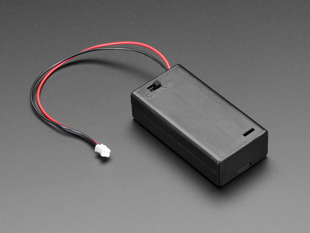 x AA Battery Holder with On/Off Switch JST PH Connector The