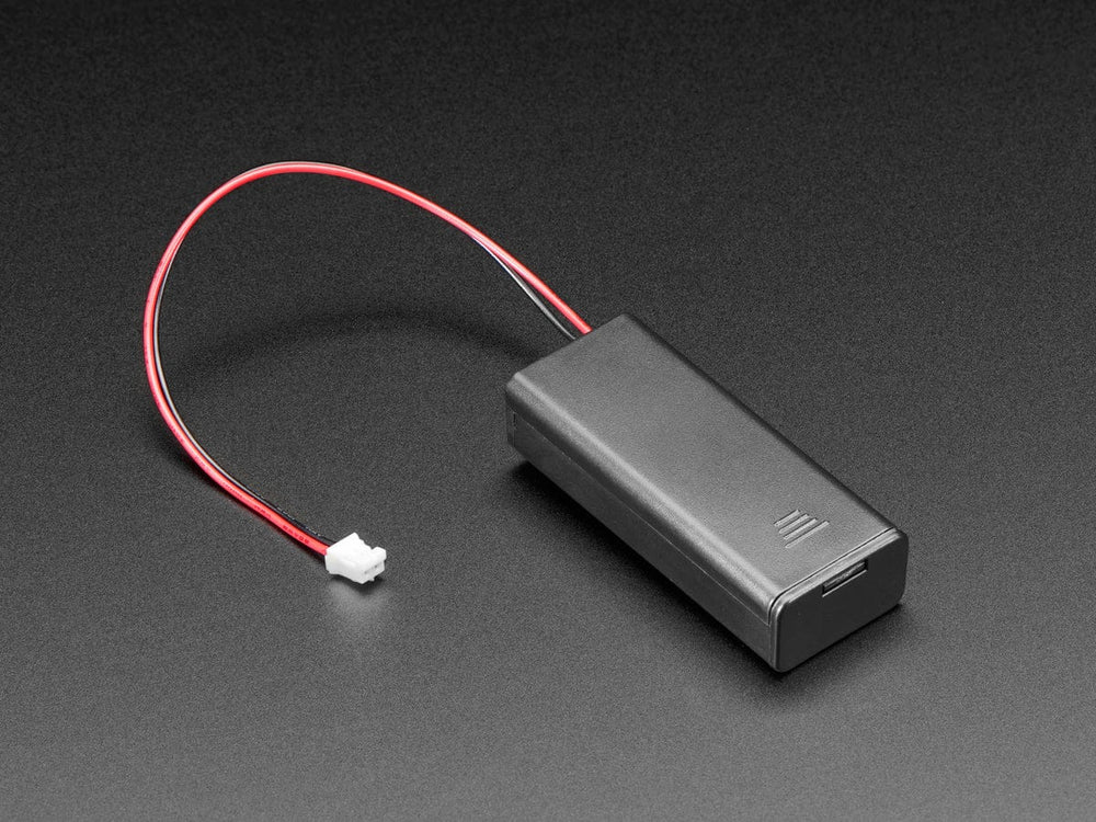 2 x AAA Battery Holder with On/Off Switch & JST PH Connector by The Pi Hut - The Pi Hut