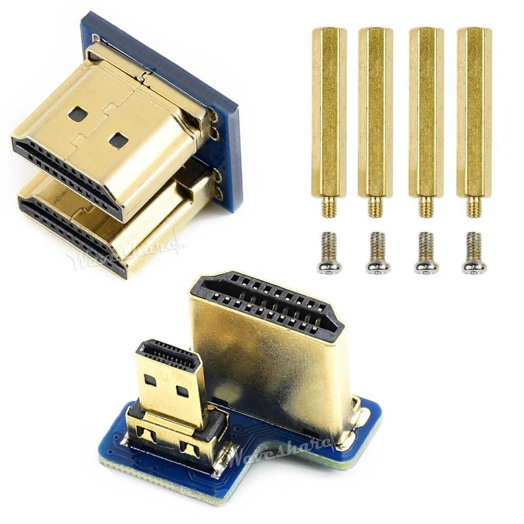 3.2" IPS HDMI LCD Display for Raspberry Pi (800x480) by Waveshare - The Pi Hut