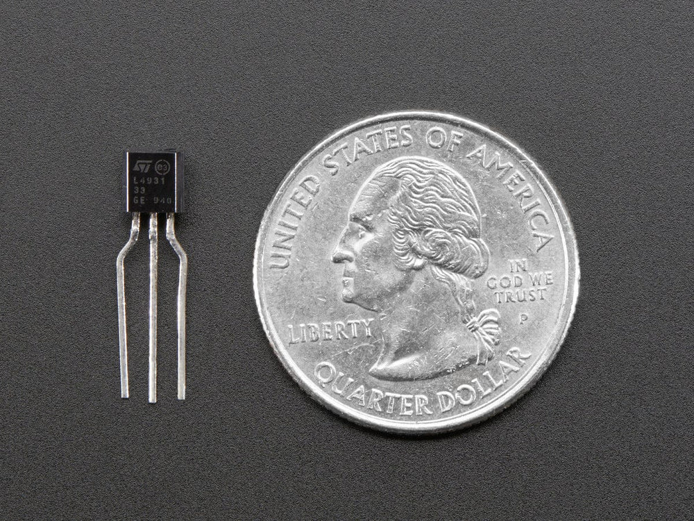 3.3V 250mA Linear Voltage Regulator - L4931-3.3 TO-92 by The Pi Hut - The Pi Hut