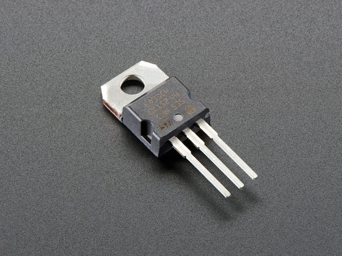 3.3V 800mA Linear Voltage Regulator - LD1117-3.3 TO-220 - The Pi Hut