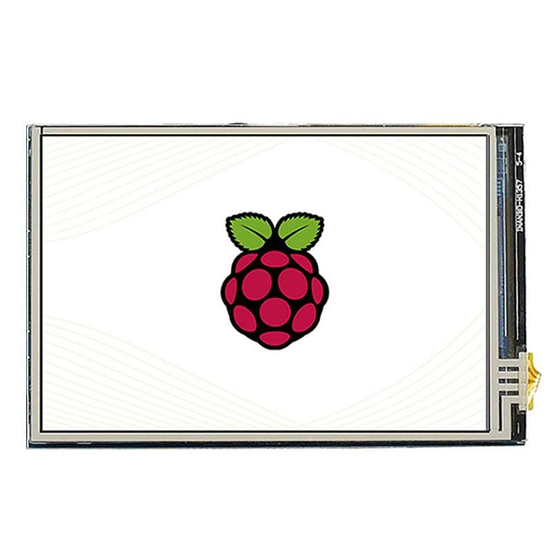 3.5" HDMI IPS LCD Resistive Touchscreen (480x320) by Waveshare - The Pi Hut