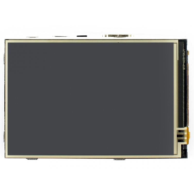 3.5" HDMI IPS LCD Resistive Touchscreen (480x320) by Waveshare - The Pi Hut