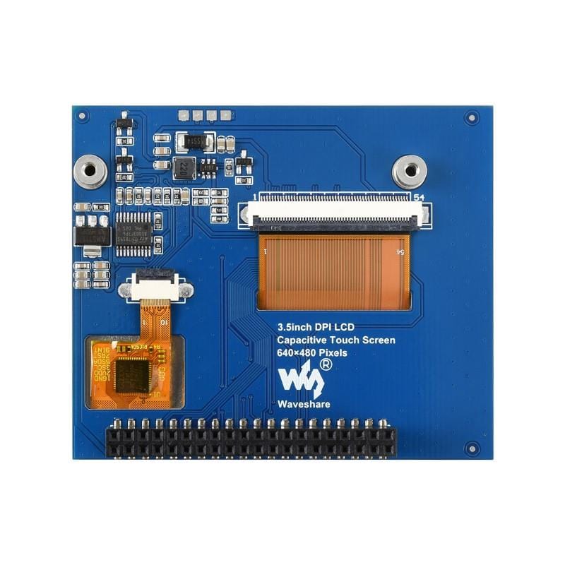 3.5" IPS DPI Capacitive Touchscreen Display For Raspberry Pi by Waveshare - The Pi Hut