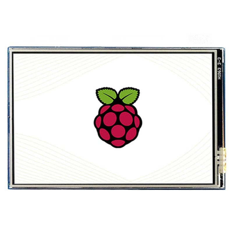 3.5" IPS Touch Screen for Raspberry Pi (GPIO/SPI) by Waveshare - The Pi Hut