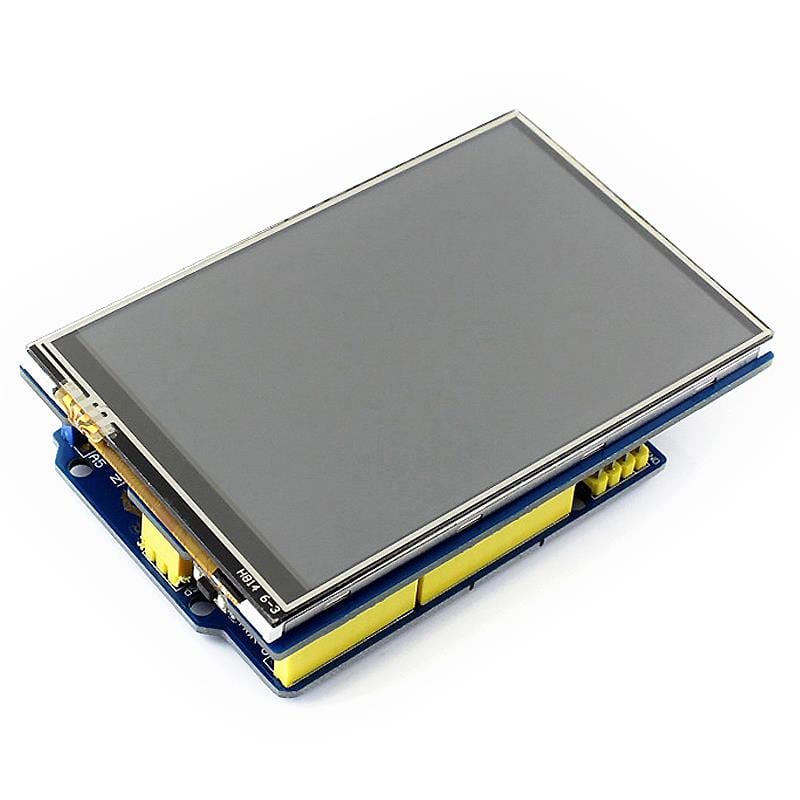 3.5" Touch LCD Shield for Arduino by Waveshare - The Pi Hut