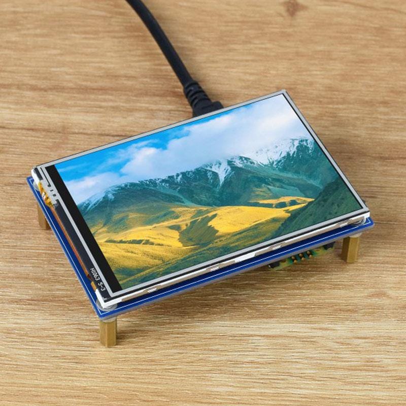 3.5" Touchscreen IPS LCD Display for Raspberry Pi Pico (480x320) by Waveshare - The Pi Hut