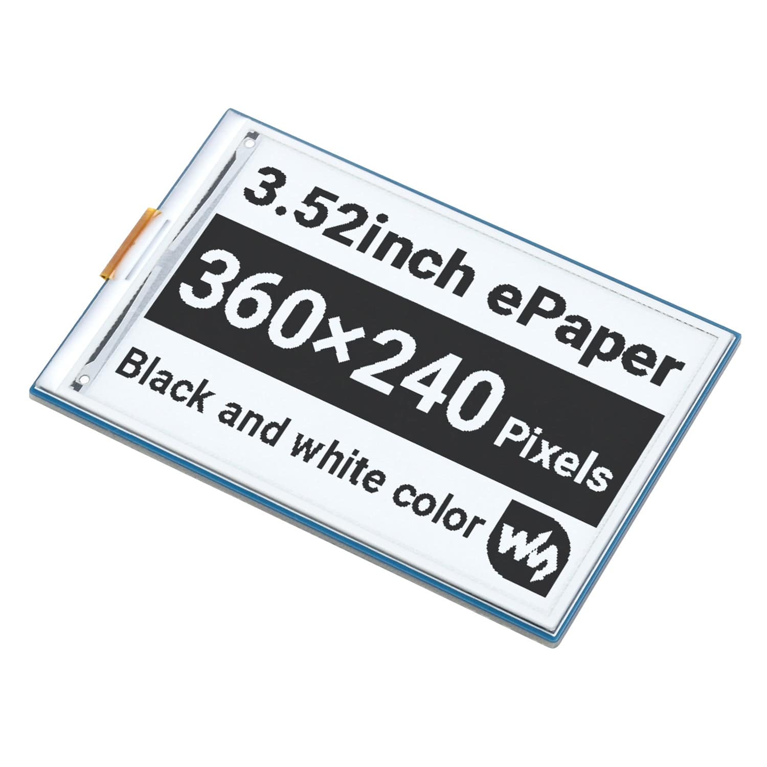 3.52" E-Paper HAT (360x240) by Waveshare - The Pi Hut