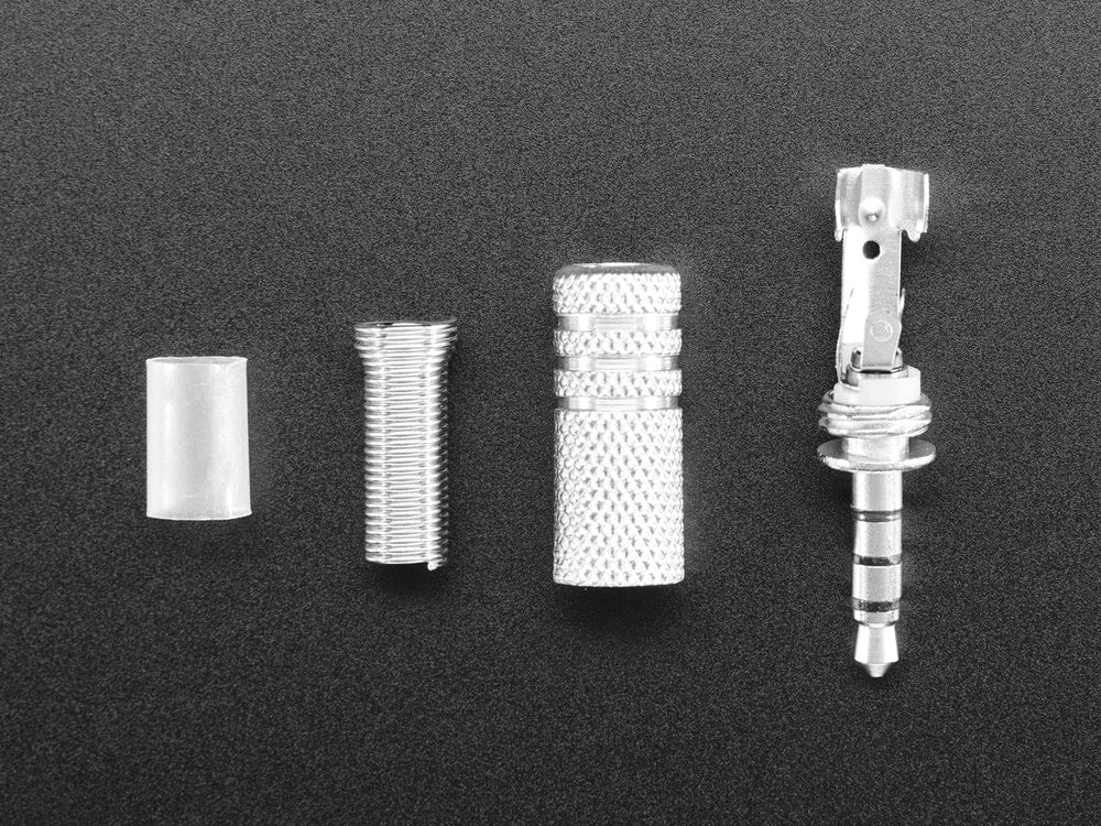 3.5mm (1/8") DIY 4-Pole (TRRS) Plug by The Pi Hut - The Pi Hut