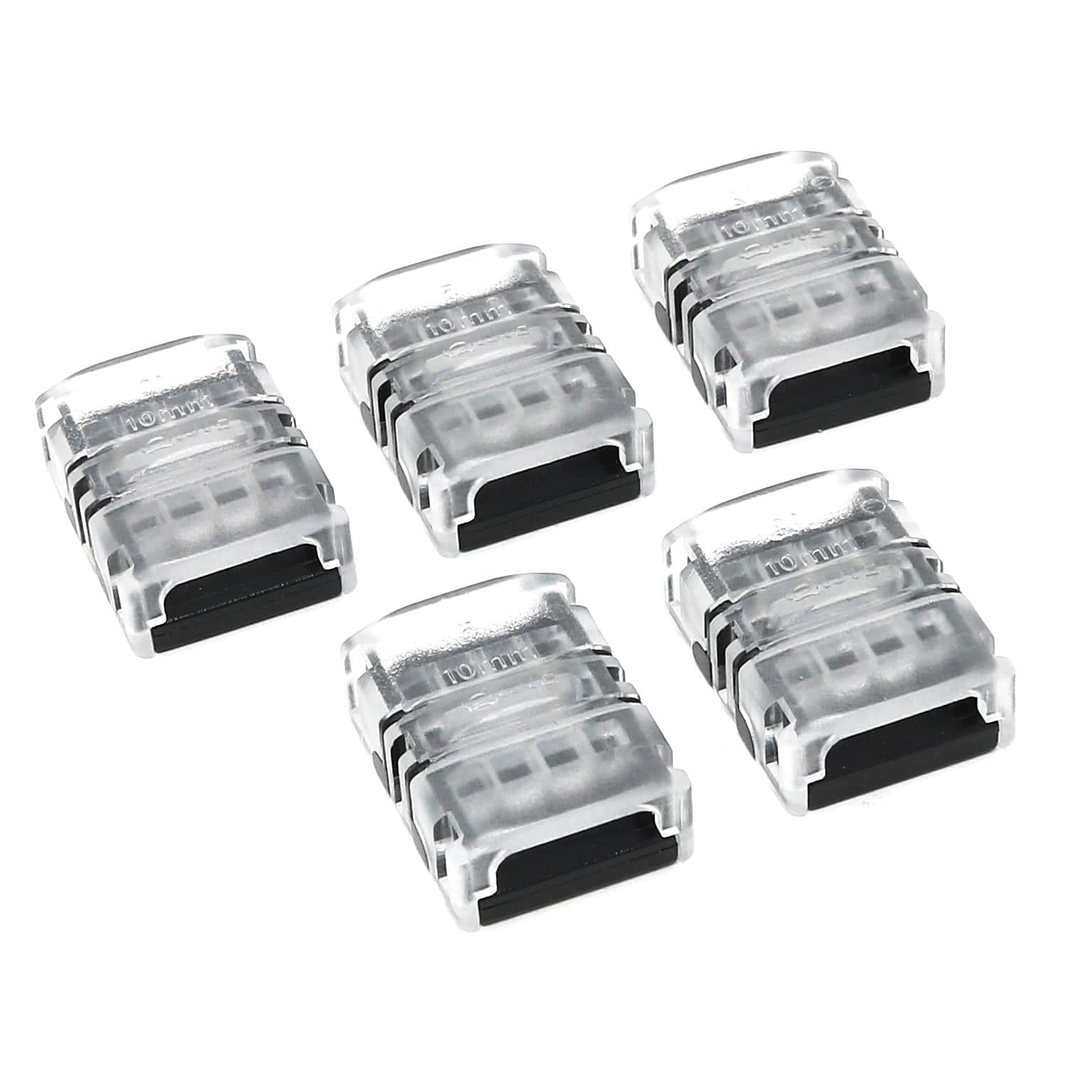 3-pin LED Strip Connectors - Strip to Strip (10mm) by The Pi Hut - The Pi Hut