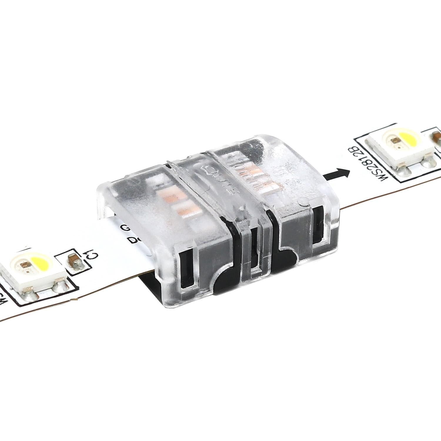 3-pin LED Strip Connectors - Strip to Strip (10mm) by The Pi Hut - The Pi Hut
