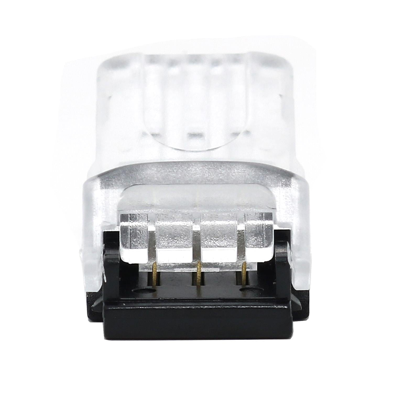 3-pin LED Strip Connectors - Strip to Wire (10mm) by The Pi Hut - The Pi Hut