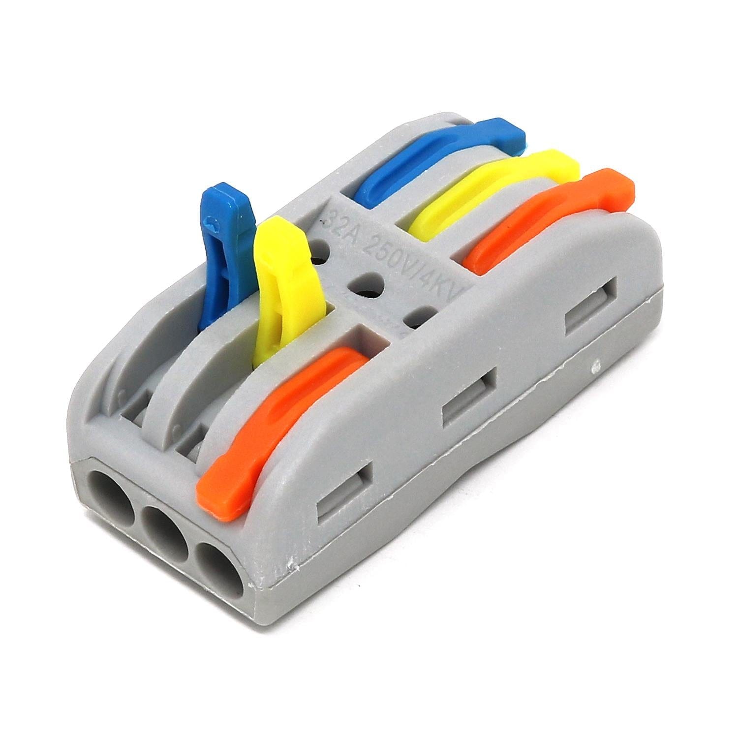 3-Way Fast Wire Connectors - Pack of 3 by The Pi Hut - The Pi Hut