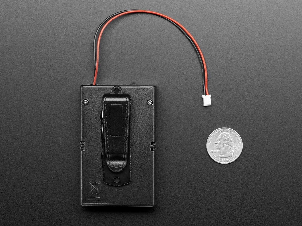 3 x AA Battery Holder with On/Off Switch, JST, and Belt Clip by The Pi Hut - The Pi Hut