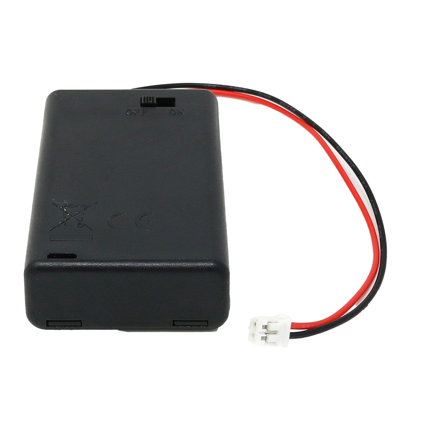 3 x AAA Battery Holder with On/Off Switch and 2-Pin JST by The Pi Hut - The Pi Hut