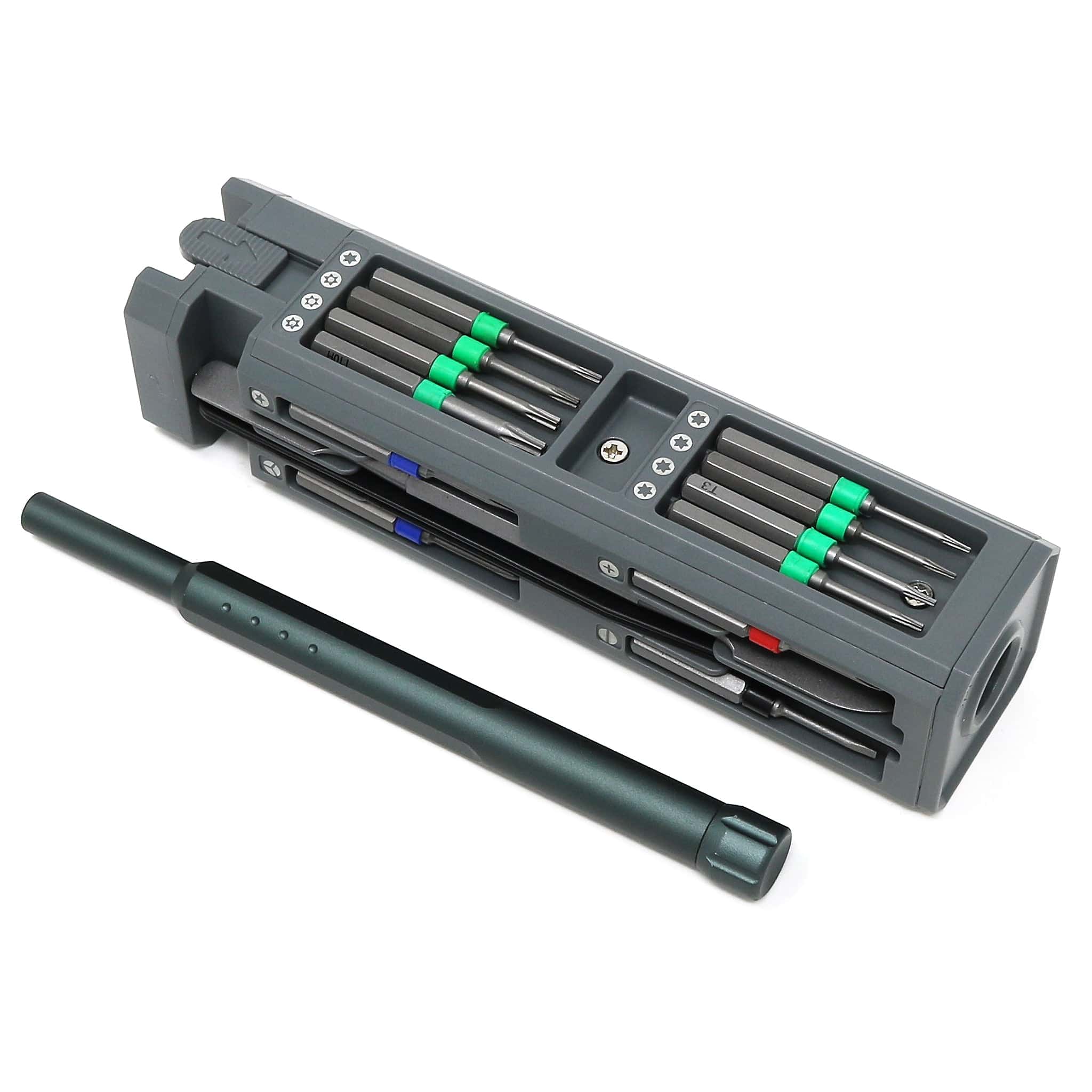 32-in-1 Compact Precision Screwdriver Set with Push Eject by The Pi Hut - The Pi Hut