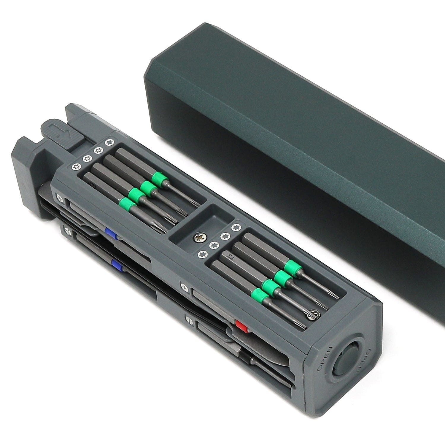 32-in-1 Compact Precision Screwdriver Set with Push Eject by The Pi Hut - The Pi Hut